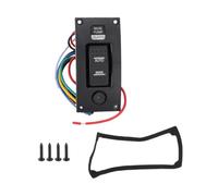 Fydun Protection de L'eau IP66 de Commutateur à Bascule de Pompe de Cale | Alarme Sonore Manuelle à Arrêt Automatique, pour Bateau, Camping-car, Yacht