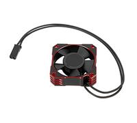 Fydun ROCKET 35mm Moteur Ventilateur de Refroidissement 8.5V/21000RPM pour 1/10 1/12 1/8 RC Moteur sans Balai Sensoré Famille Appliquée (rouge)