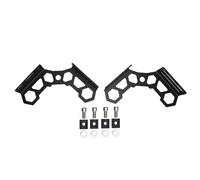 Fydun Support d'ancrage D'arrimage en Acier, Goussets d'angle de Rail de Lit de Camion pour 2005 à 2015, 2016 à 2019 avec Conception Renforcée