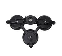 Fydun Support de Montage de Caméra à Triple Ventouse pour Caméras d'action DSLR, capacité de Charge de 20 Kg, Toit Ouvrant à Angle Réglable, Fenêtre de Toit, Noir Mat