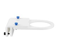 Fydun Support de Sac de Chaussette de Filtre d'aquarium Rétractable en Acrylique Blanc, Support de Support Fournitures d'aquarium