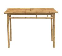 FYDUN Table à manger de jardin 110x55x75 cm bambou A368031 - Yingmshop - BONNE QUALITÉ