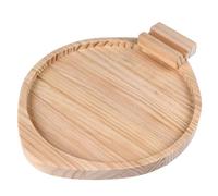Fydun Table à Pince pour Accoudoir de canapé avec Plateau Rotatif à 360° - Table d'Accoudoir Pliable pour Collations et Boissons - Plateau à Accoudoirs en Bois pour Un Accès Facile et Un Gain de