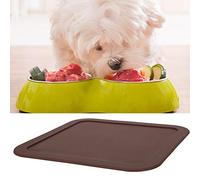 Fydun Tapis d'alimentation en Silicone Antidérapant pour Animaux de Compagnie Chat Chien Tapis de Table pour Aliments pour Animaux de Compagnie Bol Plateau d'alimentation