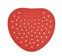Fydun Tapis d'urinoir Sn avec Conception à Grands Trous-coussins d'urinoir Parfumés Anti Splash pour un Contrôle Efficace des Odeurs dans les Salles de Bains et les Toilettes (grand trou rouge)