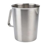 Fydun Tasse à Mesurer en Acier 304 de 700 Ml pour Mousser le café et le Lait, Essentiel de Cuisine avec échelle de Mesure, Idéal pour une Utilisation à la Maison ou au café (1500ML)