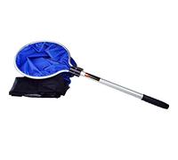 FYDZ Épuisette de pêche à la carpe koï de qualité supérieure - Filet d'atterrissage en maille souple pour aquarium avec poignée durable