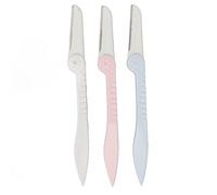 Fyearfly 3pcs Sourcils Dermaplaning Outil Extra Précision Pliant Exfoliant Facial Cheveux Shaper Remover