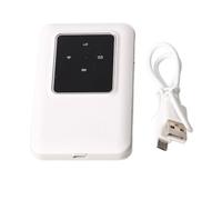 Fyearfly 4G LTE Mobile WiFi Hotspot, Connecte 10 Utilisateurs, Vitesse Internet Rapide, Longue Veille, Carte Internet Sans Fil pour Bureau, Blanc