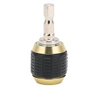 Fyearfly Adaptateur de mandrin de perceuse PopUp, outil hexagonal en métal de 6,35 mm, changement d'embout facile, compatible avec tournevis électriques