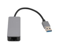 Fyearfly Adaptateur USB vers Ethernet 2,5 G, Plug and Play USB 3.0 vers RJ45, carte réseau rapide pour XP, OS X, Linux, connexion stable, design compact