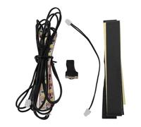 Fyearfly Barre lumineuse à DEL Bambu Lab P1P, 5 V 12 W, kit de mise à niveau offrant un éclairage plus lumineux, bande étanche pour appareil d'impression 3D professionnel avec adaptateur facile à