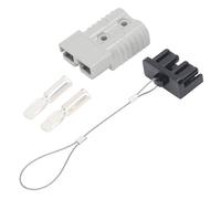 Fyearfly Batterie Anderson Connecteurs, Prise 175A 600V Connecteur de Batterie Raccord D’Alimentation Modulaire À Connexion Rapide avec Couvercle de Protection Pc, pour Treuil, Remorque