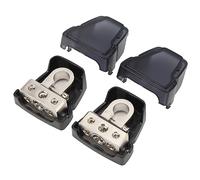 Fyearfly Bornes de batterie 0/4GA vers 4/8GA 2 sorties pour audio de voiture