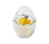 Fyearfly Bougie parfumée coquille d'œuf en cire de soja naturelle mèche en coton parfum poire anglaise freesia relaxant décoration d'intérieur cadeau