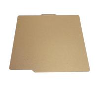 Fyearfly BP257 Feuille d'impression 3D pour Bambu Lab X1C P1P, plate-forme en acier flexible double face avec surface texturée en PET et PEI givré pour un détachement sans effort du modèle