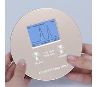 Fyearfly Compteur D'énergie Ultraviolette, 230 à 445 Nm 0-2000 MW/cm² UVA UVB UVC UVV 100 ℃ Écran LCD Résistant à la Chaleur Testeur de Puissance Ultraviolette