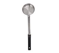 Fyearfly Cuillère à sauce multifonction pour pizza - Acier inoxydable de qualité alimentaire, noir, 170 g - Mesure précise et prise en main sûre pour une cuisson facile