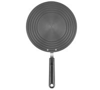 Fyearfly Diffuseur de chaleur, plaque de mijotage en alliage d'aluminium de 4 mm, réduit les flammes, 24 cm, indispensable de cuisine avec poignée