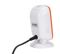 Fyearfly DS800 Scanner de codes-barres de bureau, mains libres 2D QR CMOS Imageur pour point de vente au détail et paiements mobiles, unité USB filaire pour Windows, Mac OS, Linux, systèmes Android