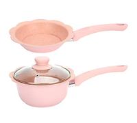 Fyearfly Ensemble de casseroles à soupe au lait anti-adhésives, poêle multifonction pour la cuisson des aliments pour bébé