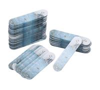 Fyearfly Ensemble de supports professionnels pour pointes d'ongles en acrylique de haute qualité, 50 pièces pour la présentation et la pratique du nail art à la maison ou au salon de (Style 1)
