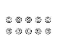 Fyearfly F623ZZ Lot de 10 roulements à billes à rainure profonde de 3 x 10 x 4 mm pour appareil d'impression 3D de haute précision, convient aux assemblages robotiques et mécaniques