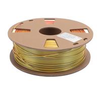 Fyearfly Filament trio-chrome S1 pour imprimante 3D, bobine PLA de soie tricolore de 1,75 mm (1 kg) pour modèles d'art et d'artisanat, compatible avec la plupart des appareils d'impression FDM