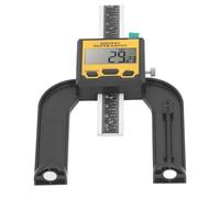 Fyearfly Jauge De Profondeur Numérique, Outil De Mesure De Profondeur De Hauteur De Travail du Bois De Haute Précision De 0,01 Mm avec Base Magnétique, pour Les Charpentiers De Menuiserie