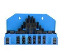 Fyearfly Kit de 58 pinces à fente en T pour fraisage de tour M10, serrage sécurisé, utilisation polyvalente