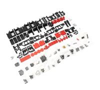 Fyearfly Kit de cadre d'imprimante 3D Voron 2.4 R2 en aluminium anodisé usiné CNC, léger pour une impression rapide et de haute précision, composants de mise à niveau du modèle R1