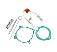 Fyearfly Kit de réparation de chauffage Air Diesel 12 V 2 kW Bougie de préchauffage en céramique, clé, joint, solution de chauffage efficace, pièces de rechange économiques