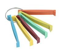 Fyearfly KIT d'outils de nettoyage ABS, ensemble de peignes à ailerons pour évaporateur de condensateur de climatiseur FCR6