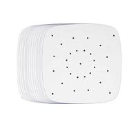 Fyearfly Lot de 100 doublures pour friteuse à air comprimé de 16,5 cm, papier sulfurisé anti-adhésif, facile à nettoyer, de qualité alimentaire