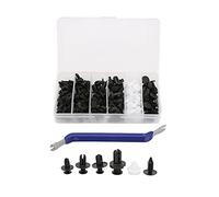 Fyearfly Lot de 100 rivets avec tournevis pour réparation de garniture de voiture