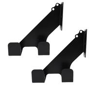 Fyearfly Lot de 2 supports muraux pour tronçonneuse - Acier robuste, revêtement en caoutchouc, pour modèles 009 011 200t 024 026 360 044 660 661, capacité de 68 kg, organisateur de rangement d'atelier