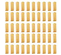 Fyearfly Lot de 50 ressorts en alliage d'acier de 10 x 25 mm pour imprimante 3D, durables et économiques