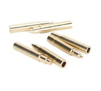 Fyearfly Lot de 6 embouts d'insertion thermofixés, kit en laiton pour impression 3D | Embouts de filetage M2-M6 compatibles avec les fers à souder universels Hakko FX-888D, Weller SP40NKUS et 936