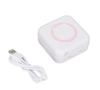 Fyearfly Mini imprimante C15 200 DPI sans fil Bluetooth portable imprimante thermique pour organisation de la maison et du bureau, étiqueteuse rapide compatible avec iOS et Android (couleur rose)