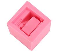 Fyearfly Moule en silicone 3D en forme de maison pour gâteau, savon, béton - Démoulage facile, outil de bricolage durable