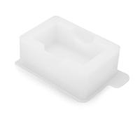 Fyearfly Moule en silicone pour dessous de verre à faire soi-même, facile à démouler, réutilisable pour les travaux manuels, design unique