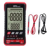 Fyearfly Multimètre Automatique, Testeur de Multimètre Intelligent Numérique, Plage de Mesure Entièrement Automatique, Testeur de Résistance de Tension électrique à Grand écran, avec Fils