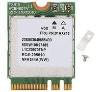 Fyearfly NFA344A Carte réseau sans fil M.2 WiFi, 867 Mbit/s BT sans fil, augmente la connectivité pour 710S, E470, E570, V310, YOGA 710 Series, installation facile