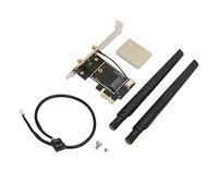 Fyearfly NGFF Carte adaptateur M.2 vers PCIE, Plug and Play, Boost réseau sans fil, avec antenne de couverture, installation facile, compatible avec divers appareils