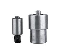 Fyearfly Outil de presse à œillets industriel 6 mm, 9 mm, 12 mm, perforatrice à la main robuste avec 3 ensembles de matrices interchangeables et 900 œillets pour bannières, signalisation, artisanat