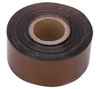 Fyearfly Papier D'estampage à Chaud, 0,03 X 120 Mètres Papier D'aluminium Métallique De pour Machine De Bronzage du Cuir, Papier Plaqué Or à Transfert Thermique en PU pour Décoration DIY (Café)