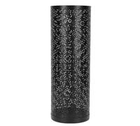 Fyearfly Parapluie Rond avec une Conception de Motif Creux, pour L'entrée, le Bureau, la Maison, N'est Pas Facile oxidisé (Noir)