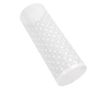 Fyearfly Parapluie Rond avec une Conception de Motif Creux, pour L'entrée, le Bureau, la Maison, N'est Pas Facile oxidisé (Blanc)
