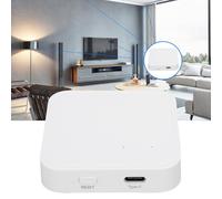 Fyearfly Passerelle Intelligente sans Fil pour ZigBee, Smart Control Center 3.0 Hub WiFi 2,4 GHz Double Mode Pont Intelligent TéléCommande avec Commande Vocale