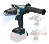 Fyearfly Perceuse à percussion électrique sans balais rechargeable de 13 mm, tournevis sans fil, outil multifonction pour un perçage et un vissage faciles, prix compétitif